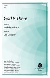 God Is There SATB choral sheet music cover